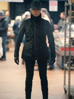 Ride or Die 2026 Hannah Waddingham Pocket Front Jacket