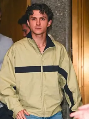 Late Night With Seth Meyers S13 Tom Holland Jacket