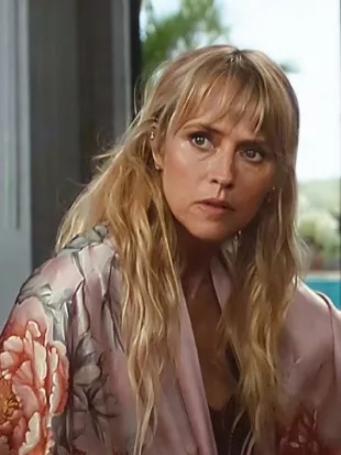 The Get Out 2026 Teresa Palmer Satin Robe