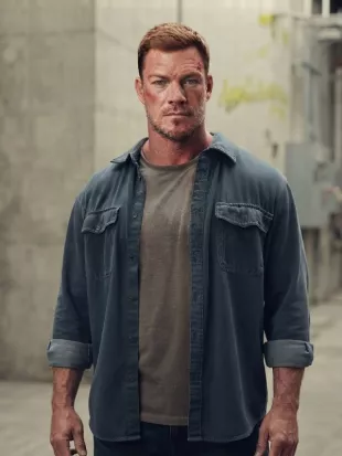 Reacher S04 Alan Ritchson Denim Jacket