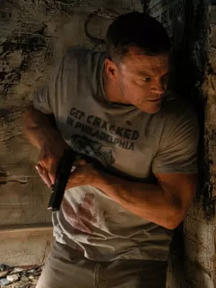 Reacher S04 Alan Ritchson Gray T-Shirt