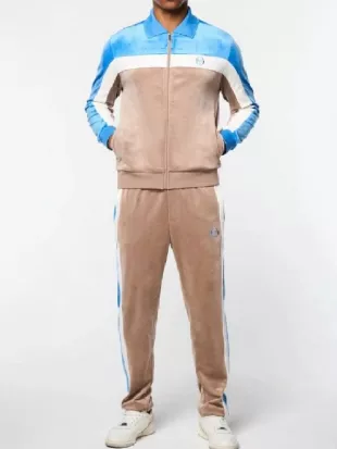 The Get Out Russell Crowe Blue Velour Tracksuit