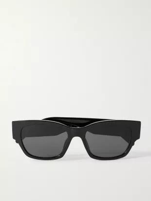 Square-frame Acetate Sunglasses
