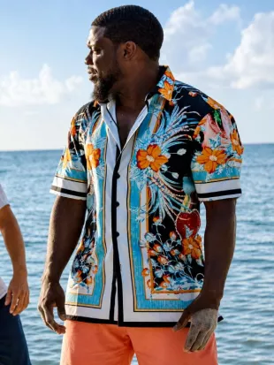 72 Hours 2026 Kevin Hart Floral Print Shirt