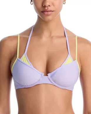 Layered Look Bikini Top