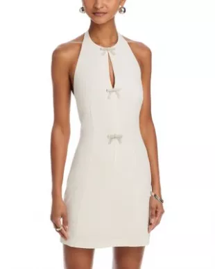 Juvia Rhinestone Bow Dress