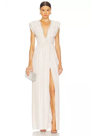Leone Dress in White