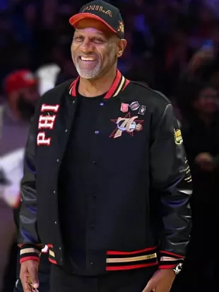 George Lynch 25th Anniversary 2001 Philadelphia 76ers Jacket