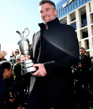 Ryan Fox The Open Championship 2026 Black Coat