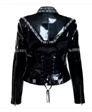 The Black Cats Costume Gloss Jacket for Women