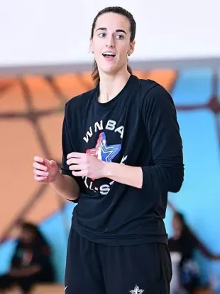 Caitlin Clark AT&T WNBA All-Star 2026 Black Sweatshirt