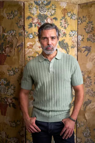 Willow Polo in Dusty Olive