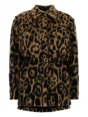Animal-print Jacket