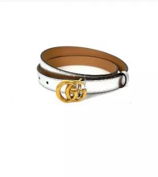 Marmont Silver Leather Double