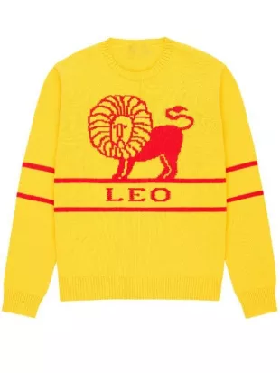 This Morning Gyles Brandreth Leo Graphic Sweater