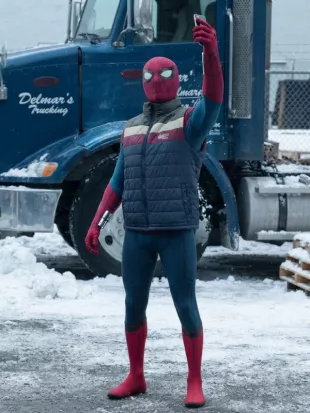 Spider-Man Brand New Day 2026 Peter Parker Puffer Vest