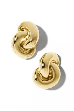 Small Knot Stud Earrings