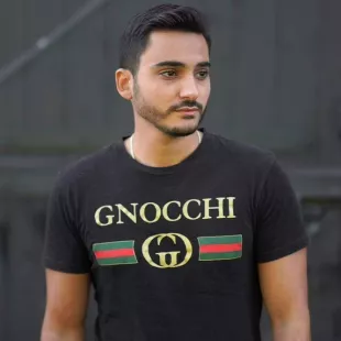 Gnocchi Tee White Gold