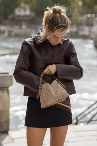 Topstitch Mini Shopper