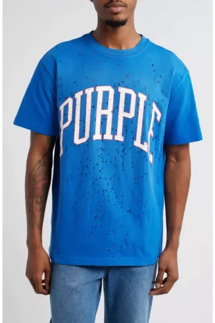 Distressed Heavyweight Cotton Tee