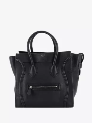Luggage Bag Grainy Leather Mini tote bag
