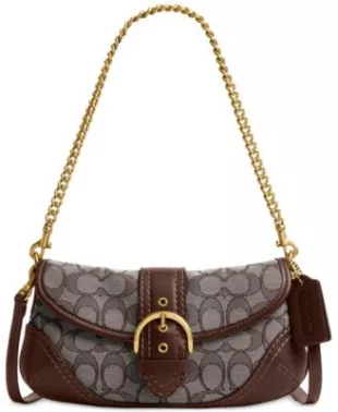Soho Bag 25 in Signature Jacquard