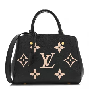 Empreinte Monogram Giant Montaigne BB Black Beige
