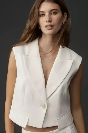 Tailored Crop Top