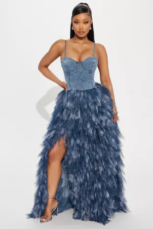 Life In Denim Maxi Dress