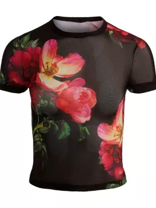 Real Housewives Of OC S20 Jennifer Pedranti Flower Print Top