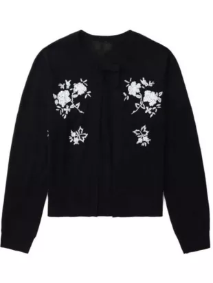 Nikki Rodriguez My Life with the Walter Boys S03 Floral Cardigan