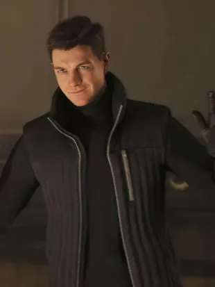 007 First Light 2026 James Bond Quilted Vest