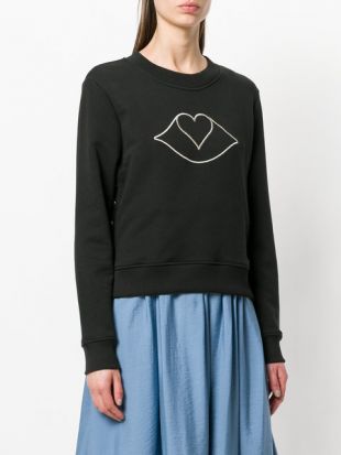 SEE BY CHLOÉ sweat à bouche brodée