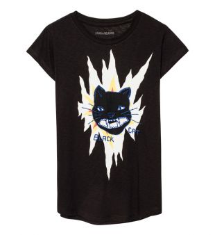 T shirt à broderies