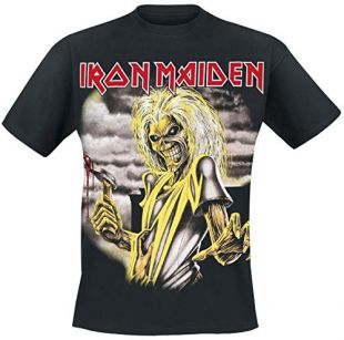 Générique Iron Maiden Killers T-Shirt Manches Courtes Noir