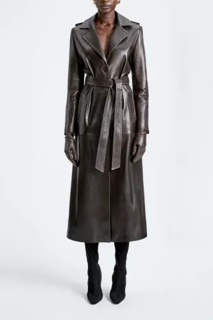 Leather Trench