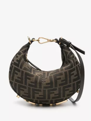 Mini Fendigraphy Jacquard Shoulder Bag