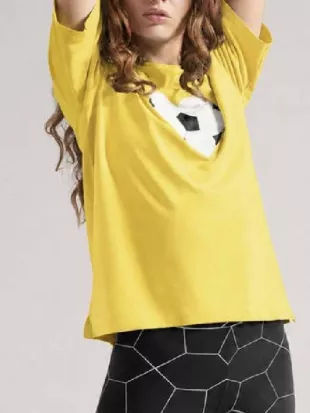 Ted Lasso S04 Juno Temple Yellow Shirt