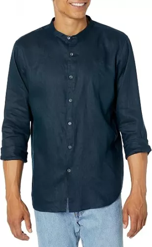 Men's Irving Relaxed Linen Shirt