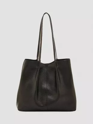 Nina Leather Tote Bag