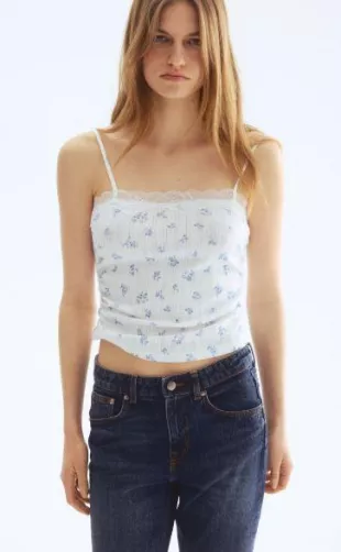 Pointelle Camisole Top