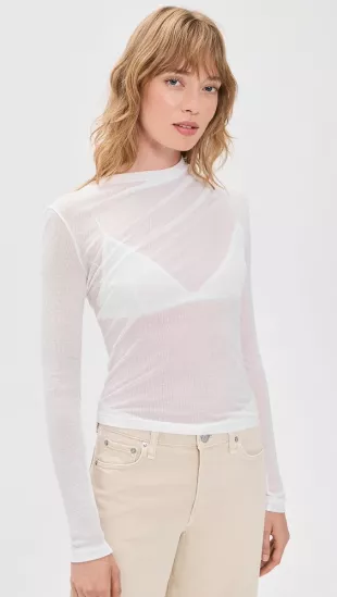 Sheer Twist Top Sheer Twist Top