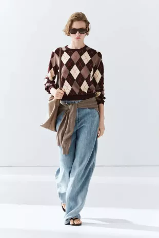 100% cotton knit Sweater