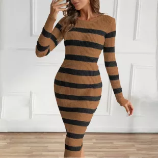 Slim Fit Sweater Dress