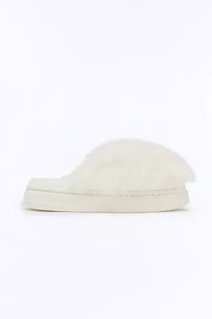 Cloudy Faux Fur Slippers