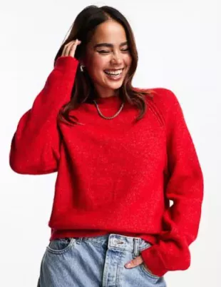 Boxy Crew Neck Jumper