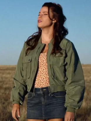 Ransom Canyon S02 Sidney Cropped Bomber Jacket