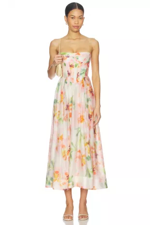 Lola Corset Midi Dress