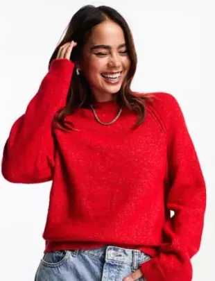 Boxy Crew Neck Jumper