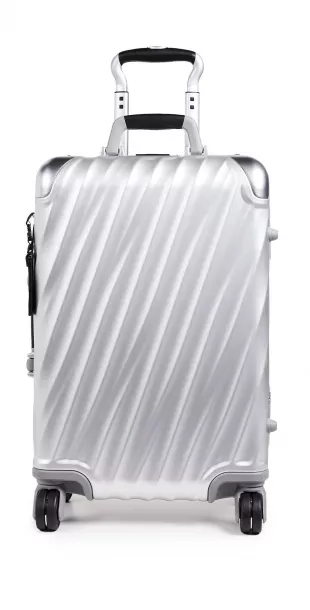 19 Degree Aluminum International Carry On Silver